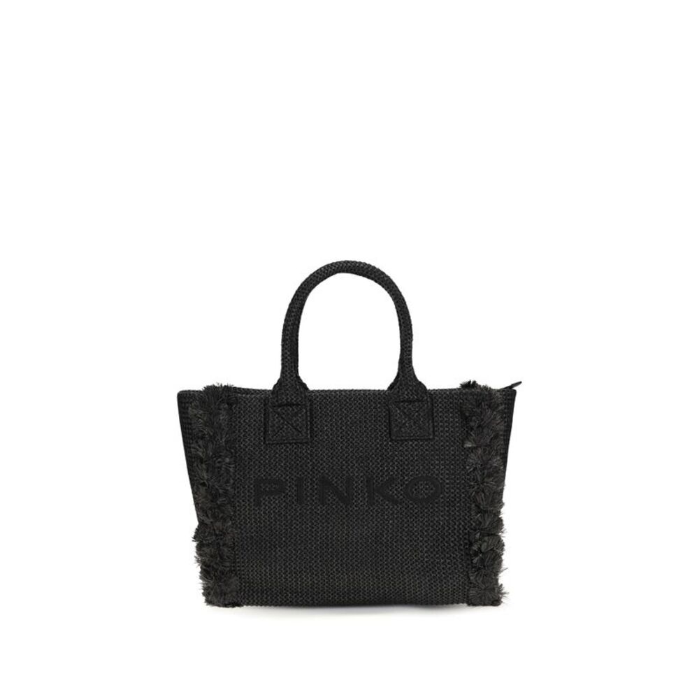Pinko Women Medium Beach Rafia Tote Bag